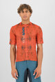 KARPOS Cycling short sleeve jersey - VAL VIOLA - orange