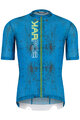 KARPOS Cycling short sleeve jersey - VAL VIOLA - blue/green