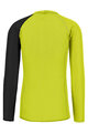 KARPOS Cycling long sleeve t-shirt - DINAMICO OCTA - yellow/black