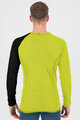 KARPOS Cycling long sleeve t-shirt - DINAMICO OCTA - yellow/black