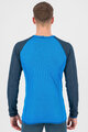 KARPOS Cycling long sleeve t-shirt - DINAMICO OCTA - blue