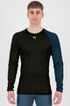 KARPOS Cycling long sleeve t-shirt - DINAMICO OCTA - black