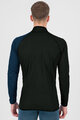 KARPOS Cycling long sleeve t-shirt - DINAMICO OCTA - black/blue