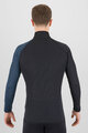 KARPOS Cycling long sleeve t-shirt - DINAMICO OCTA - black/blue
