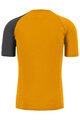 KARPOS Cycling short sleeve t-shirt - DINAMICO MERINO 130 - yellow/black