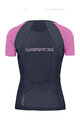 KARPOS Cycling short sleeve t-shirt - LAVAREDO EVO W - black/pink