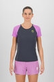 KARPOS Cycling short sleeve t-shirt - LAVAREDO EVO W - black/pink