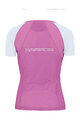 KARPOS Cycling short sleeve t-shirt - LAVAREDO EVO W - pink/white