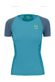 KARPOS Cycling short sleeve t-shirt - LAVAREDO EVO W - blue
