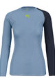 KARPOS Cycling long sleeve t-shirt - DINAMICO OCTA W - blue