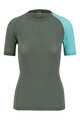 KARPOS Cycling short sleeve t-shirt - DINAMICO MERINO 130 W - green