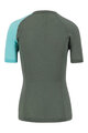 KARPOS Cycling short sleeve t-shirt - DINAMICO MERINO 130 W - green