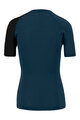 KARPOS Cycling short sleeve t-shirt - DINAMICO MERINO 130 W - blue/black