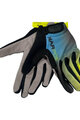KARPOS Cycling long-finger gloves - FEDERIA - blue/black/yellow