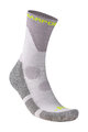 KARPOS Cyclingclassic socks - HIKING MERINO - white/grey