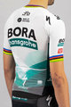 SPORTFUL Cycling short sleeve jersey - BOMBER BORA - white/green