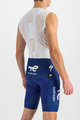 SPORTFUL Cycling bib shorts - TOTAL ENERGIES BODYFIT - blue