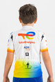 SPORTFUL Cycling short sleeve jersey - TOTAL ENERGIES KIDS - white/multicolour