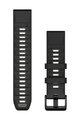 GARMIN band - QUICKFIT 22 - black/grey