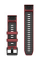 GARMIN band - QUICKFIT 22 - red/black