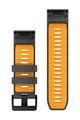 GARMIN band - QUICKFIT 26 - black/orange