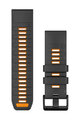 GARMIN band - QUICKFIT 26 - black/orange