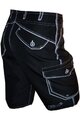 HAVEN Cycling shorts without bib - COMPETITOR - black/white
