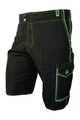 HAVEN Cycling shorts without bib - COMPETITOR - black/green
