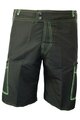 HAVEN Cycling shorts without bib - COMPETITOR - black/green