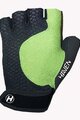 HAVEN Cycling fingerless gloves - KIOWA SHORT - black/green