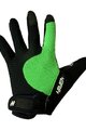 HAVEN Cycling long-finger gloves - KIOWA - black/green