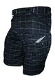 HAVEN Cycling shorts without bib - CUBES II - black/green
