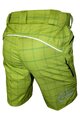 HAVEN Cycling shorts without bib - CUBES II - yellow