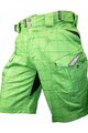 HAVEN Cycling shorts without bib - CUBES II - green