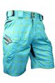 HAVEN Cycling shorts without bib - CUBES II - blue
