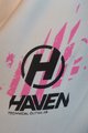 HAVEN Cycling short sleeve jersey - AMAZON SHORT - white/purple