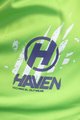 HAVEN Cycling short sleeve jersey - AMAZON SHORT - green/purple