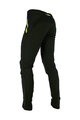 HAVEN Cycling long trousers withot bib - ENERGIZER LONG - black/green