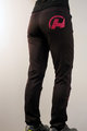 HAVEN Cycling long trousers withot bib - FUTURA - black/pink