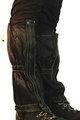 HAVEN Cycling leg warmers - ICEBRAKER BLACK - black