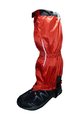 HAVEN Cycling leg warmers - ICEBRAKER BLACK - red
