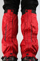 HAVEN Cycling leg warmers - ICEBRAKER BLACK - red