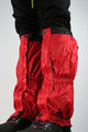HAVEN Cycling leg warmers - ICEBRAKER BLACK - red