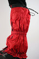 HAVEN Cycling leg warmers - ICEBRAKER BLACK - red