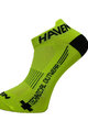 HAVEN Cycling ankle socks - SNAKE SILVER NEO 2PAK - yellow/black