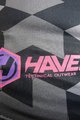 HAVEN Cycling short sleeve jersey - PEARL NEO SHORT - black/pink
