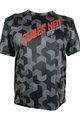 HAVEN Cycling short sleeve jersey - CUBES NEO SHORT - black/red