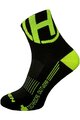 HAVEN Cyclingclassic socks - LITE SILVER NEO 2PAK - black/yellow