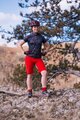 HAVEN Cycling shorts without bib - SINGLETRAIL WMS - red