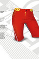 HAVEN Cycling shorts without bib - SINGLETRAIL WMS - red